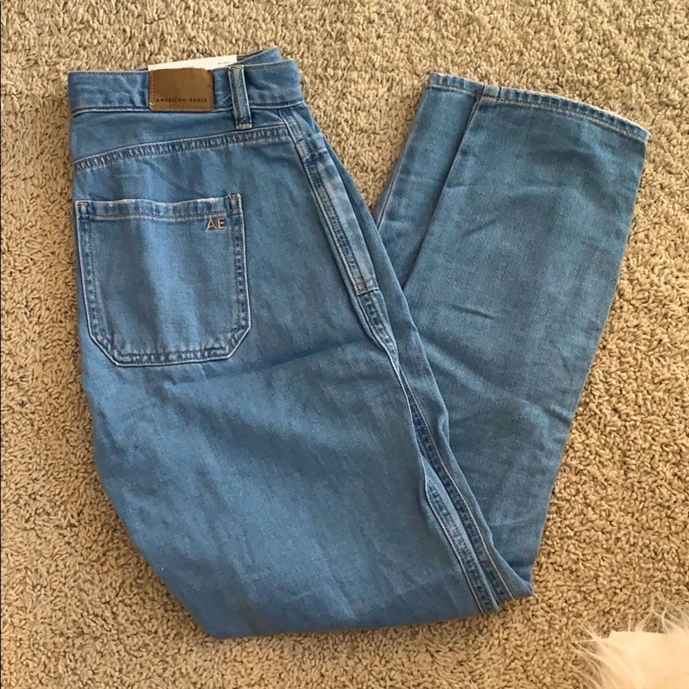 NWT ae mom jeans